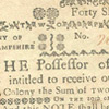 Thumbnail Image of New Hampshire Currency (Forty Shillings/Two Pounds)